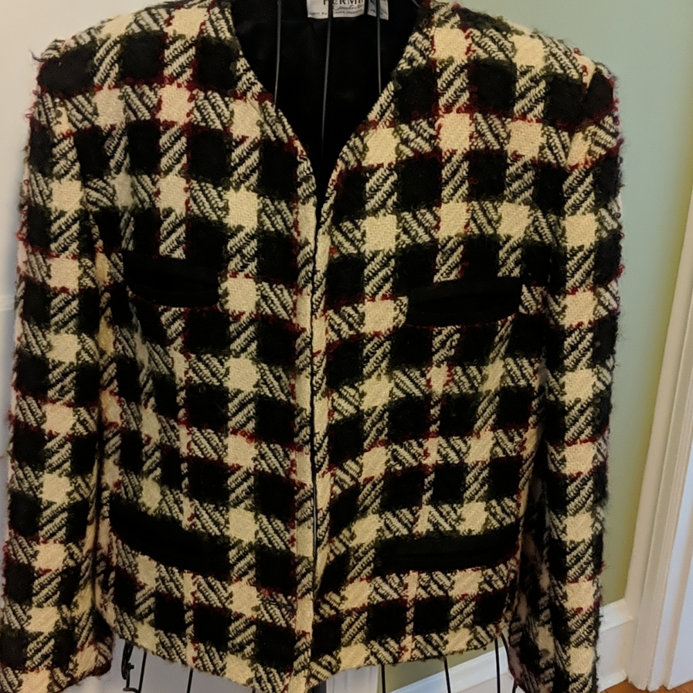 Hermine wool couture  jacket